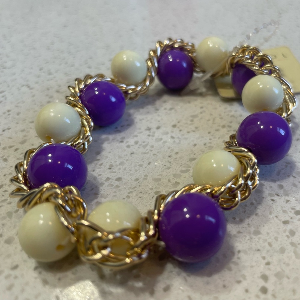 Vintage Marysol Vibrant Purple Bracelet